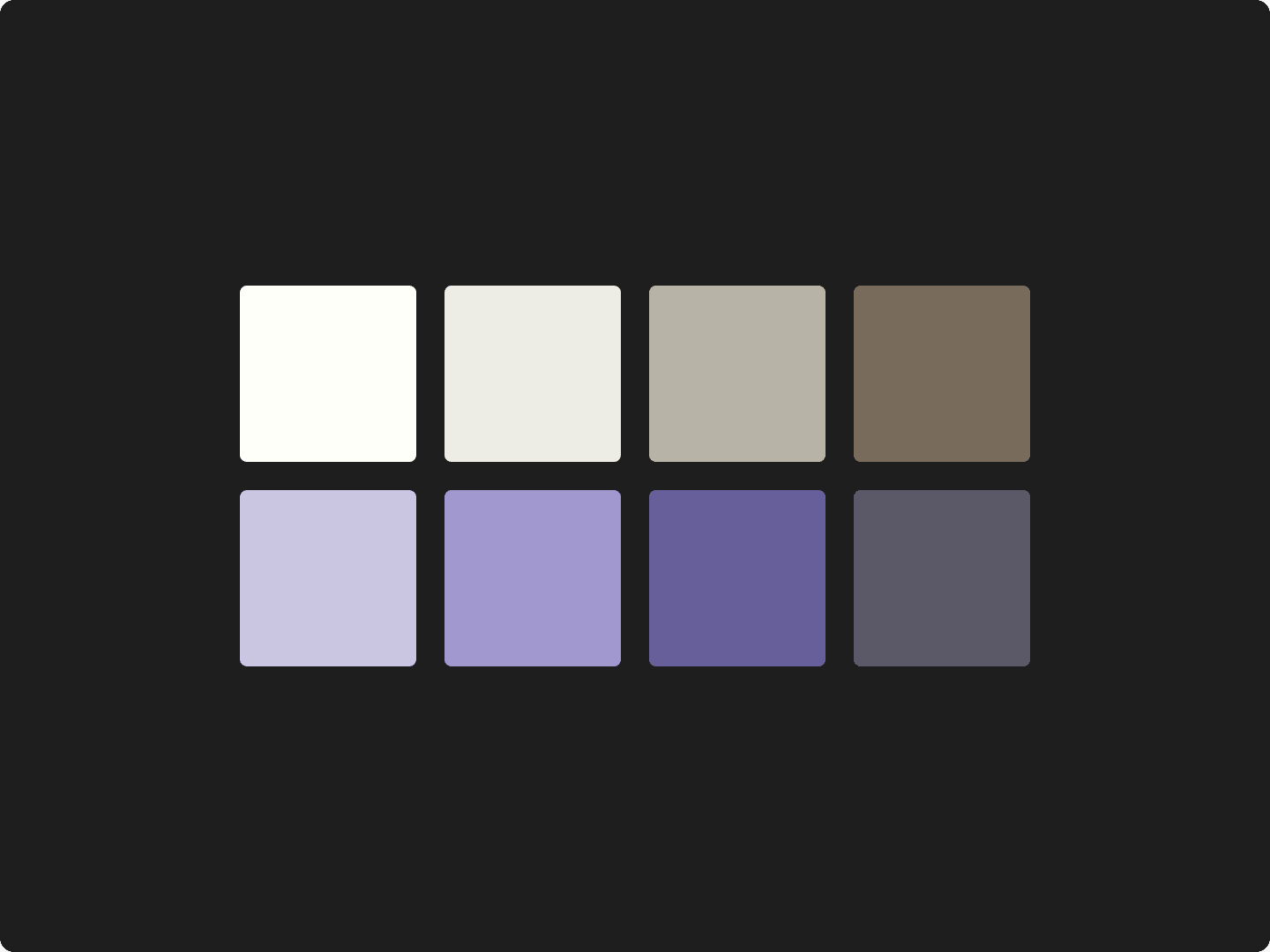 Freight App design system — color palette swatches
